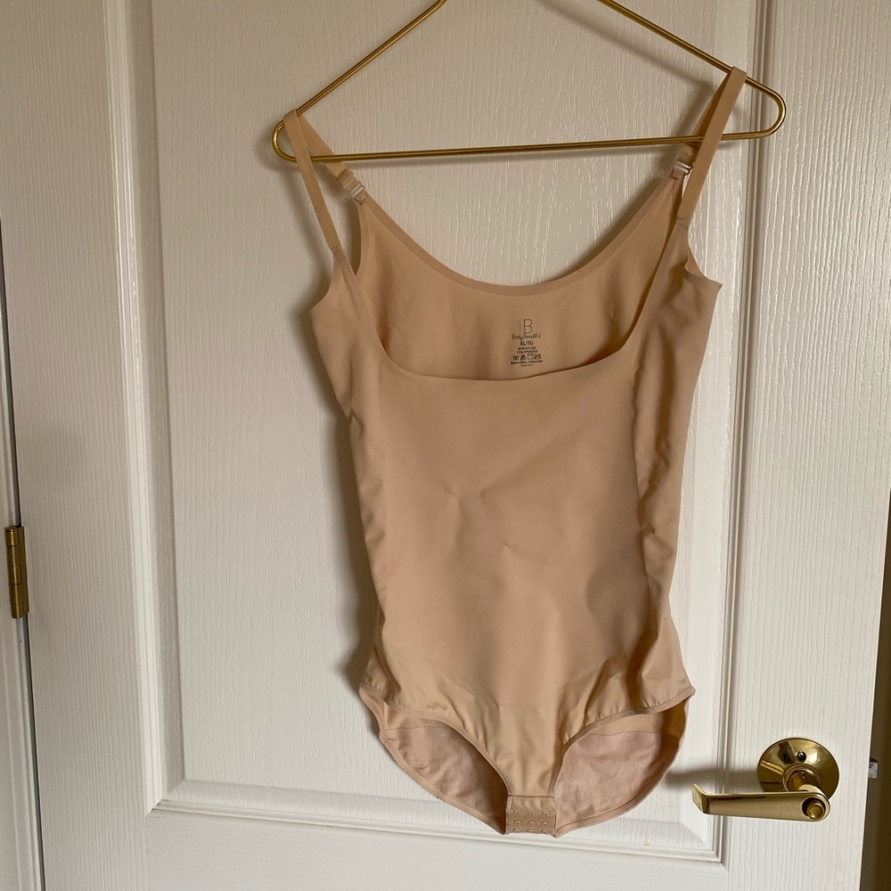 Women's Nude Shapewear Leotard Bodysuit - Smooth Support